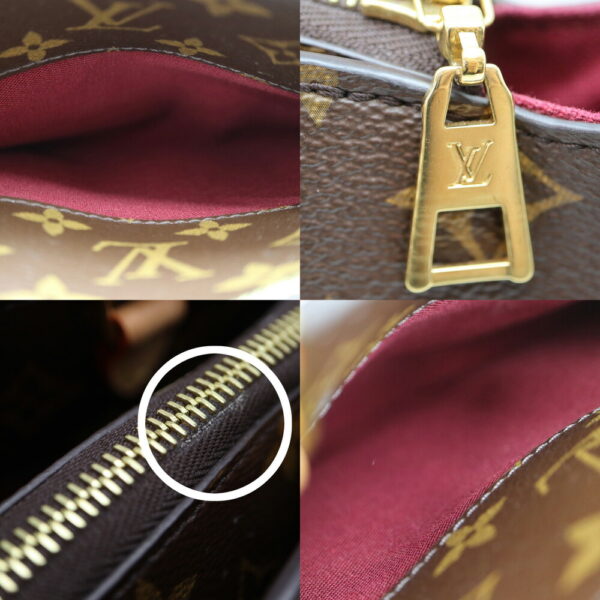 4562 7 Louis Vuitton Petit Palais PM 2WAY Bag Monogram Canvas Brown