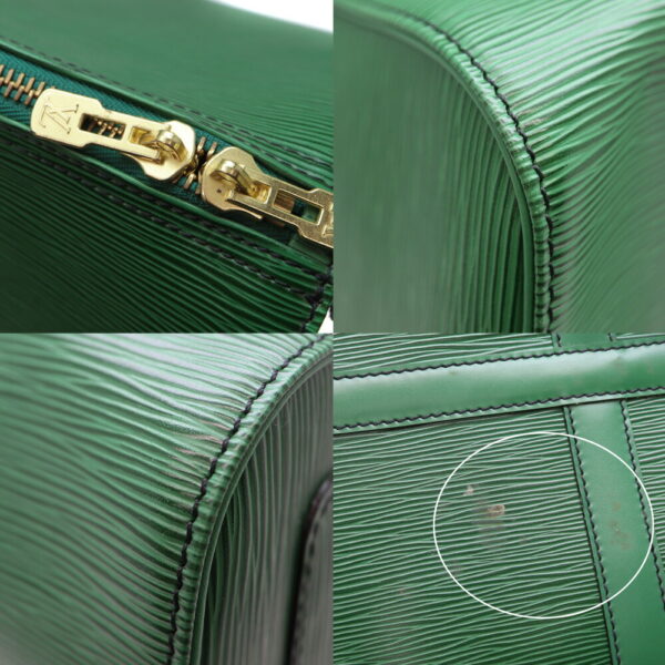 4582 6 Louis Vuitton Keepall 45 Bag Epi Green