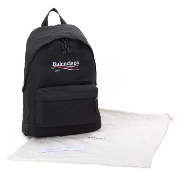 459744 9d0e5 1000 3 Balenciaga Explorer Backpack Black