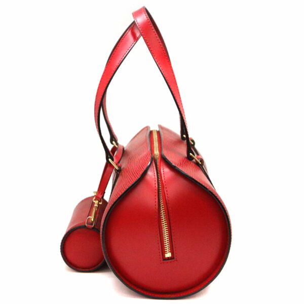 4768 3 Louis Vuitton Soufflot Handbag Epi Leather Castilian Red