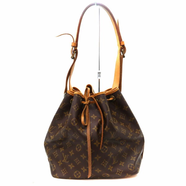 4787 1 Louis Vuitton Petit Noe Drawstring Bag Monogram Canvas