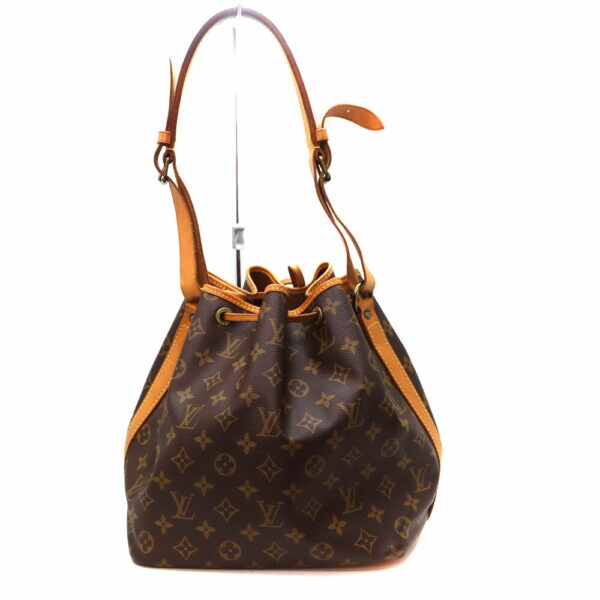 4787 2 Louis Vuitton Petit Noe Drawstring Bag Monogram Canvas