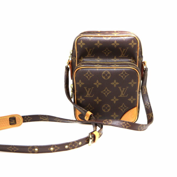 4788 1 Louis Vuitton Amazon Shoulder Bag Monogram Canvas Brown