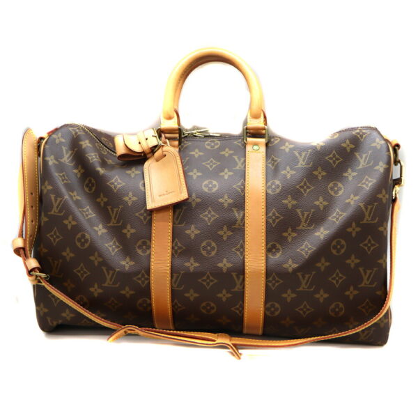 4790 1 Louis Vuitton Keepall Bandouliere 45 Bag Monogram Canvas