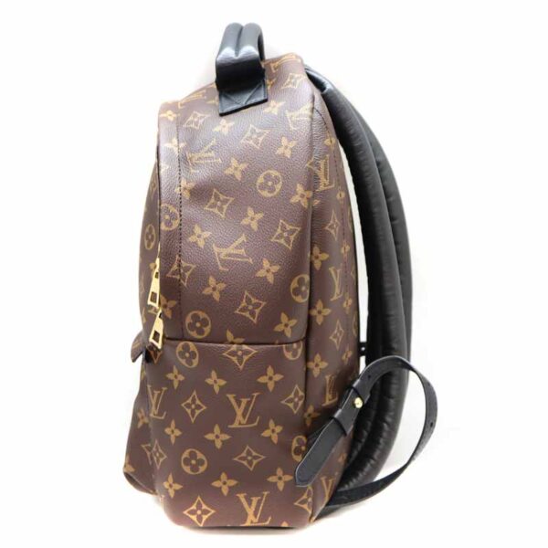 4791 3 Louis Vuitton Palm Springs Backpack Canvas BlackBrown