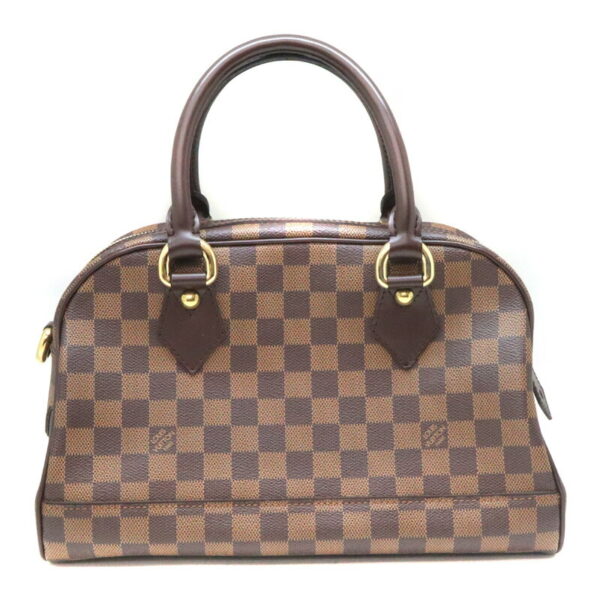 4802 2 Louis Vuitton Duomo Handbag Damier Canvas Brown