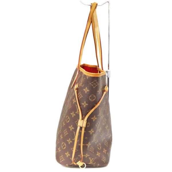 483 4 Louis Vuitton Neverfull MM Tote Bag Monogram Canvas Brown