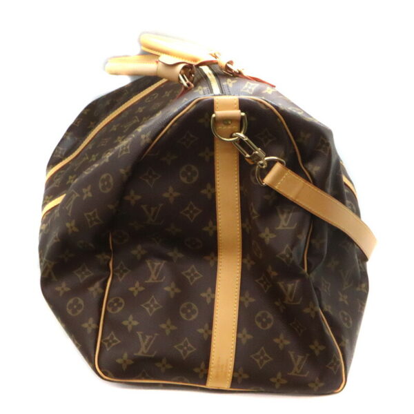 4895 3 Louis Vuitton Keepall Bandouliere 60 Bag Monogram Canvas