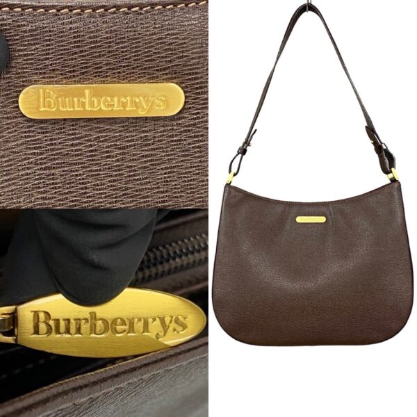 493a2032410 4 Burberrys Leather Nova Check Shoulder Bag