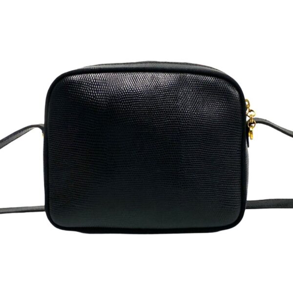 497a243315214 5 Salvatore Ferragamo Gancini Leather Shoulder Bag Pochette Black