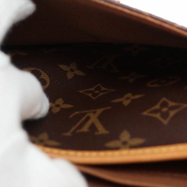 5005 12 Louis Vuitton Sologne Shoulder Bag Monogram Canvas Brown