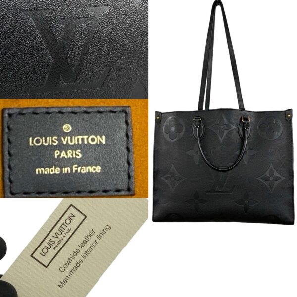 500a2299790 4 Louis Vuitton On the Go GM Tote Bag Empreinte Black