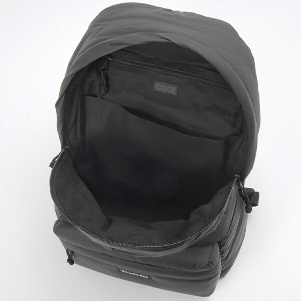 503221 2aamc 1000 2 Balenciaga Explorer Nylon Backpack Black