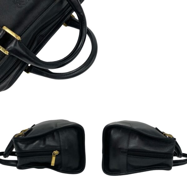 503b243669212 6 Loewe Amazona 28 Anagram Leather Mini Bag Black