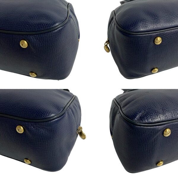 505a2494430 8 Christian Dior CD Leather Mini Bag Navy