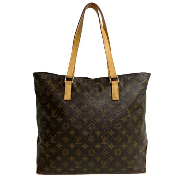 509b243898536 5 Louis Vuitton Cabas Mezzo Tote Bag Monogram Leather Brown