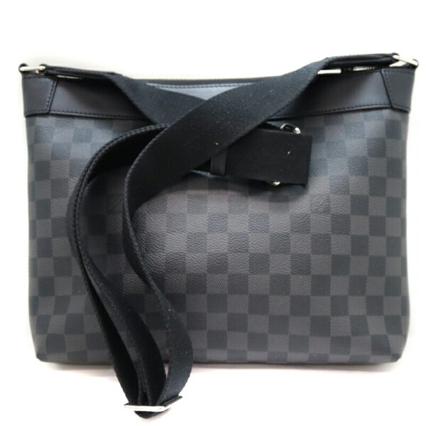 5111 2 Louis Vuitton Mick PM Shoulder Bag Canvas Black