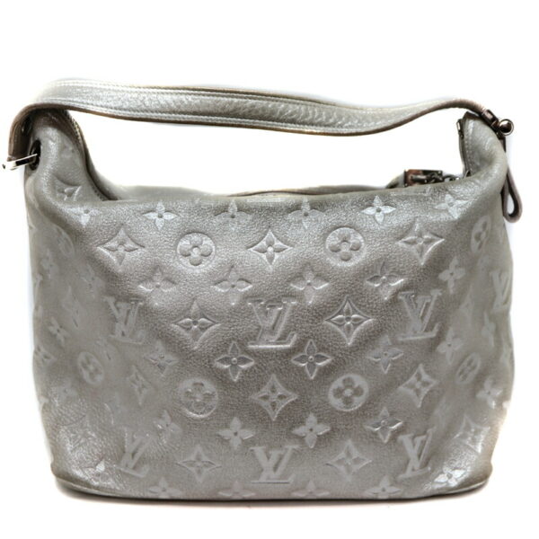 5123 2 Louis Vuitton Halo Handbag Monogram Shimmer Argent