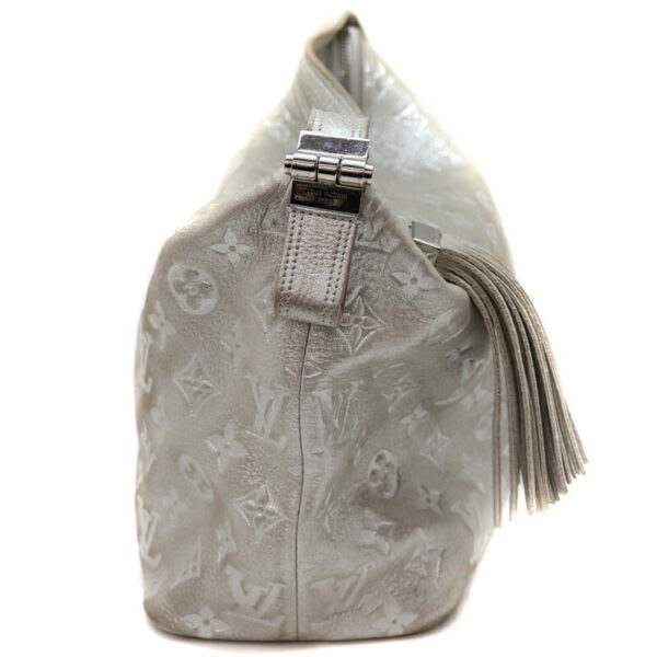 5123 3 Louis Vuitton Halo Handbag Monogram Shimmer Argent