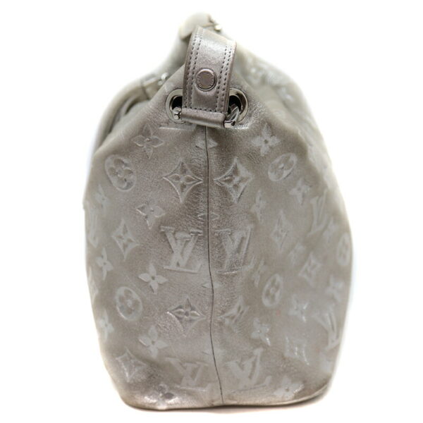 5123 4 Louis Vuitton Halo Handbag Monogram Shimmer Argent