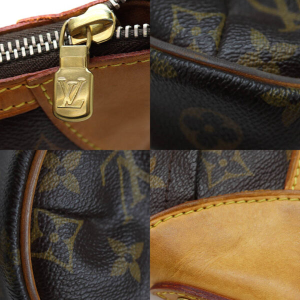 5128 6 Louis Vuitton Odeon PM Shoulder Bag Monogram Canvas Brown