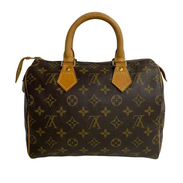 515b2827207 5 Louis Vuitton Speedy 25 Bag Monogram Leather Brown