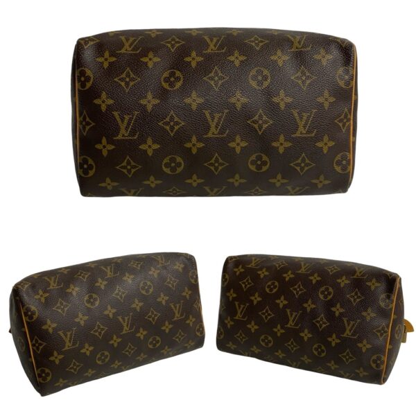 515b2827207 7 Louis Vuitton Speedy 25 Bag Monogram Leather Brown