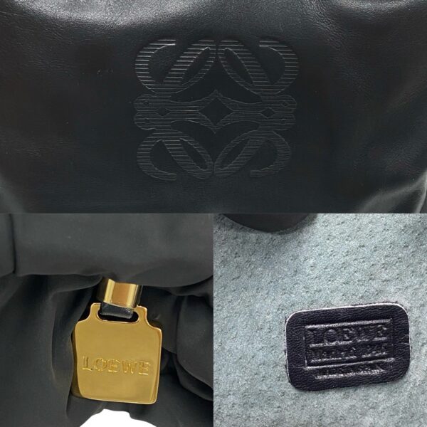 517c2905288 4 Loewe Amazona 32 Anagram Leather Mini Handbag Black