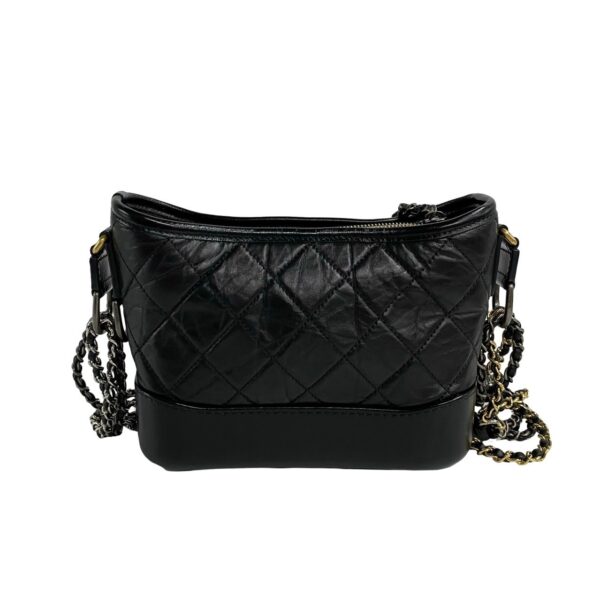 517c2907893 5 Chanel Gabriel Lambskin Chain Shoulder Pochette Black