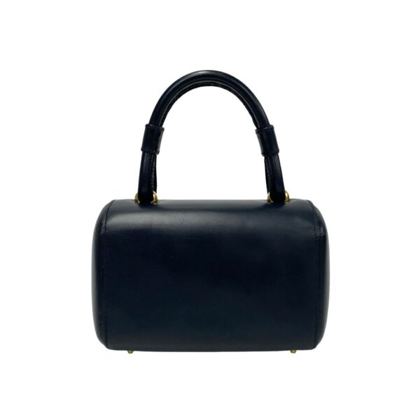 520c244599051 5 Loewe Anagram Calf Leather Mini Bag Navy Blue