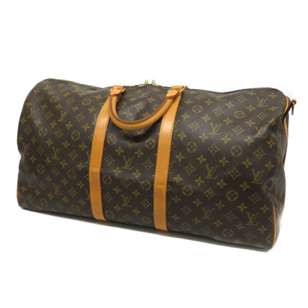 5222 1 Louis Vuitton Keepall Bandouliere 55 Monogram Bag