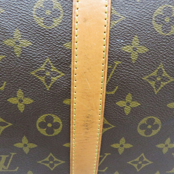 5222 14 Louis Vuitton Keepall Bandouliere 55 Monogram Bag