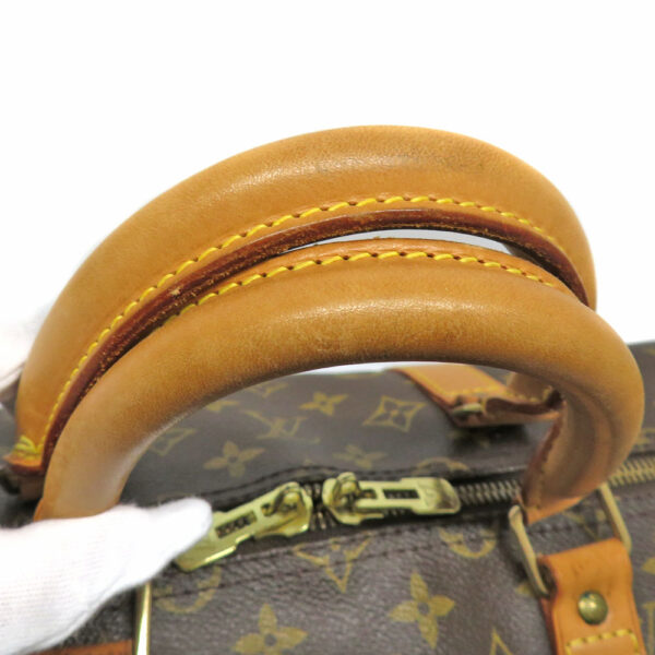 5222 7 Louis Vuitton Keepall Bandouliere 55 Monogram Bag