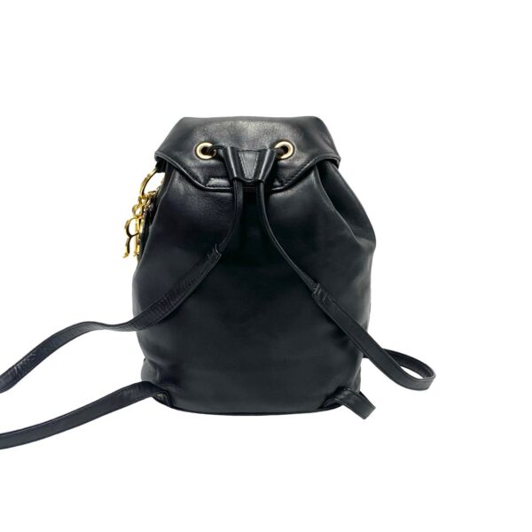 523c2974239 5 Christian Dior Lady Dior Leather Rucksack Black