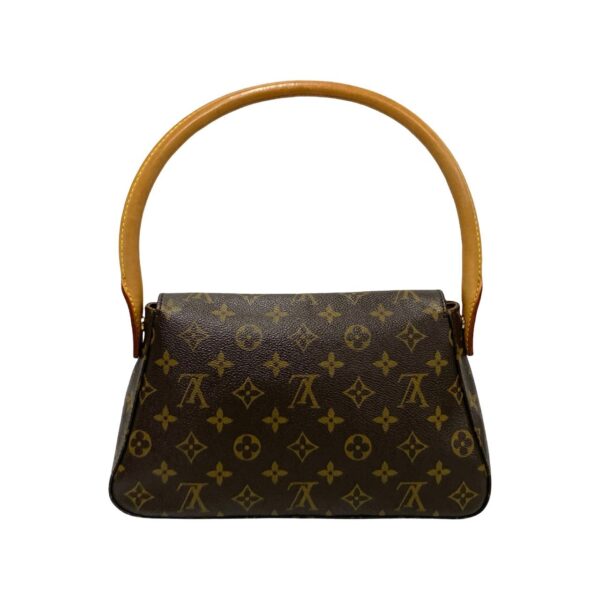 524c3147038 5 Louis Vuitton Mini Looping Handbag Monogram Leather Brown