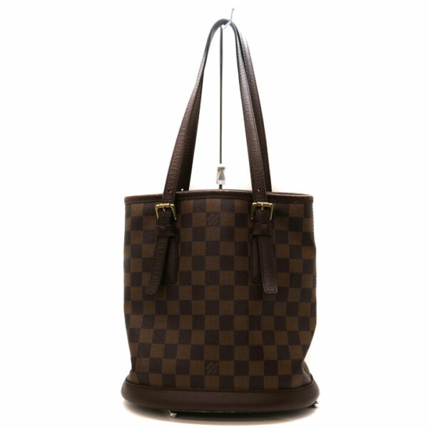 5265 1 Louis Vuitton Marais Handbag Damier Brown