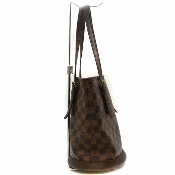 5265 4 Louis Vuitton Marais Handbag Damier Brown