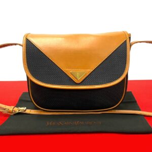 526c3230099 1 Gucci Perfume Shoulder Bag GG Canvas Black