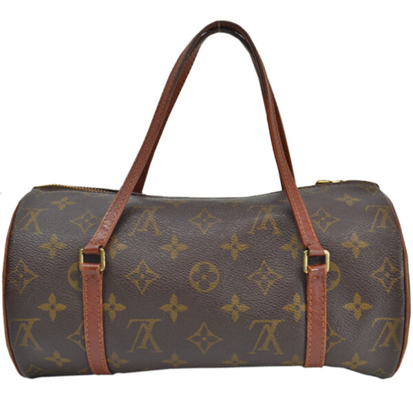 53024 2 Louis Vuitton Papillon 26 Handbag Monogram Canvas Brown