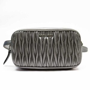 53183f Celine Belt Leather Micro Bag Gray