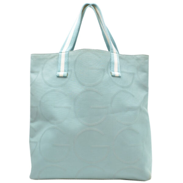 53686a 2 Gucci Tote Bag Canvas Blue