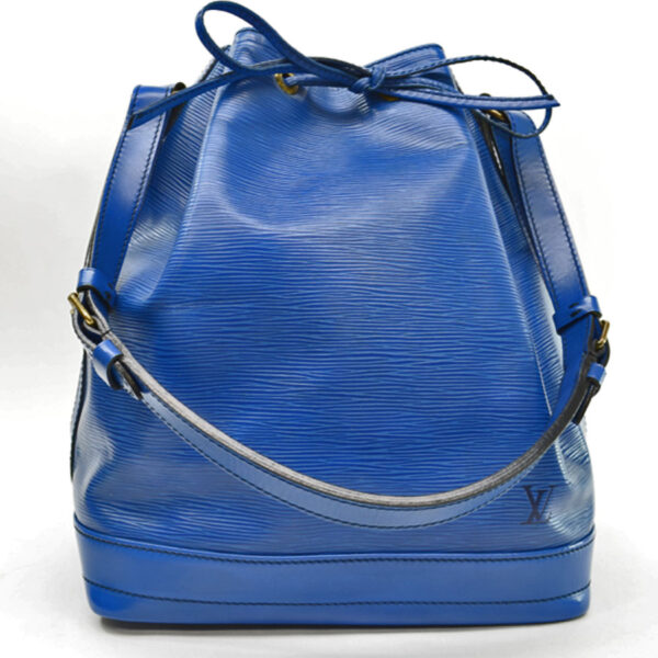 53862a Louis Vuitton Noe Shoulder Bag Epi Leather Toledo Blue