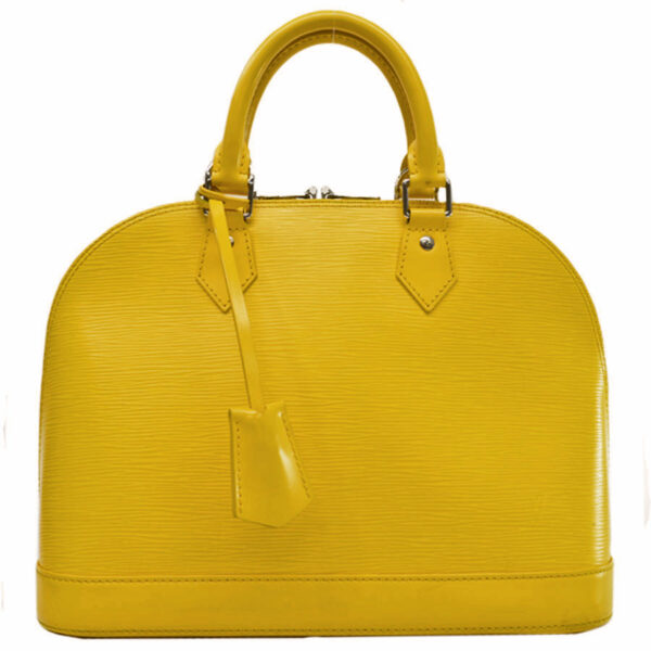 53863f Louis Vuitton Alma PM Handbag Epi Leather Mimosa Yellow