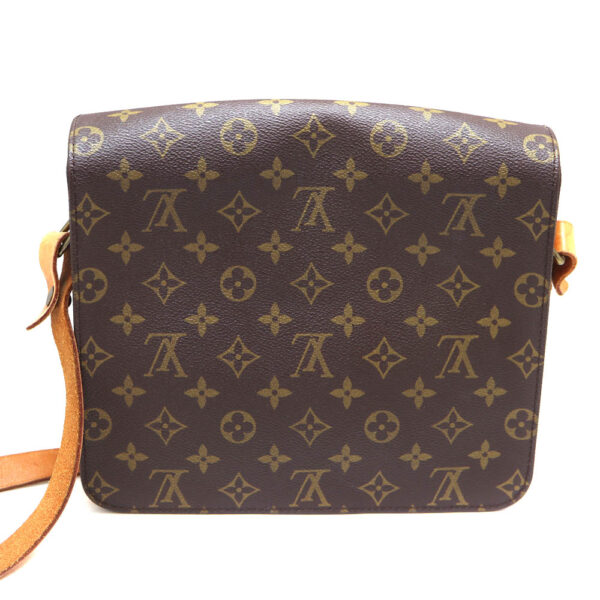 5423 2 Louis Vuitton Cartesiere GM Shoulder Bag Monogram Brown