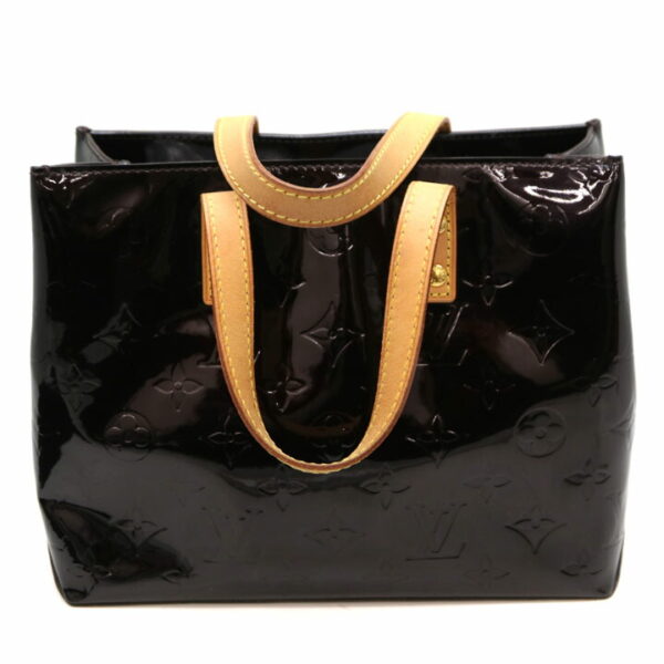 5430 2 Louis Vuitton Lead PM Handbag Monogram Vernis Brown