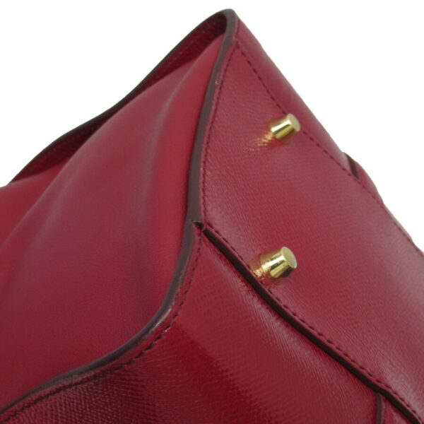 54355a 3 Burberry Leather Crossbody Shoulder Bag Red