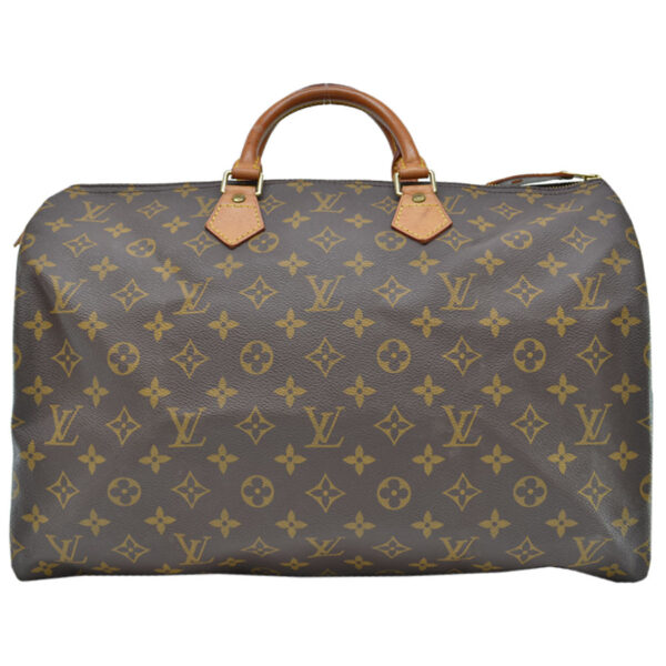 54383a Louis Vuitton Speedy 40 Bag Monogram Canvas Brown