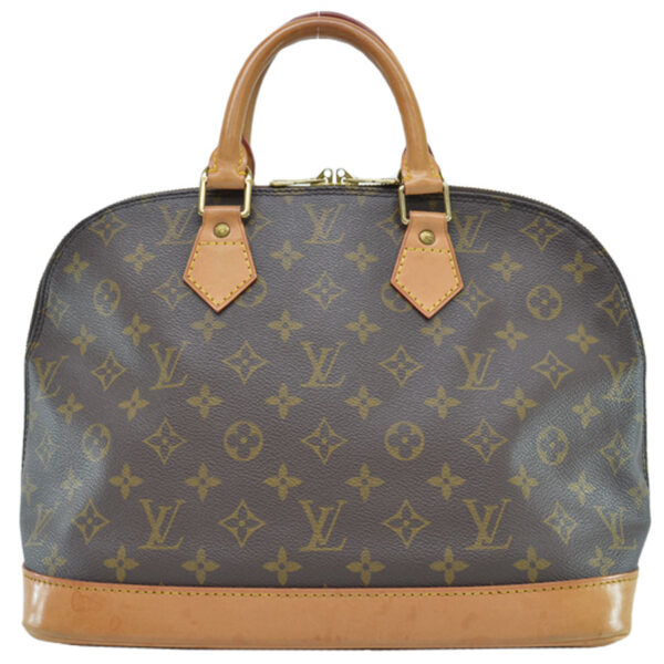 54387a Louis Vuitton Alma Handbag Monogram Canvas Brown