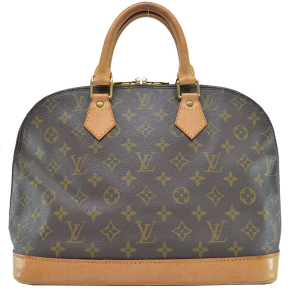 54387a 1 Louis Vuitton Alma Handbag Monogram Canvas Brown