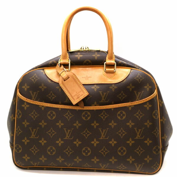 5442 1 Louis Vuitton Bowling Vanity Handbag Monogram Brown